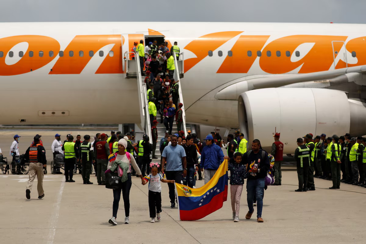 Venezuela reaches agreement with US to resume repatriation flights of migrants