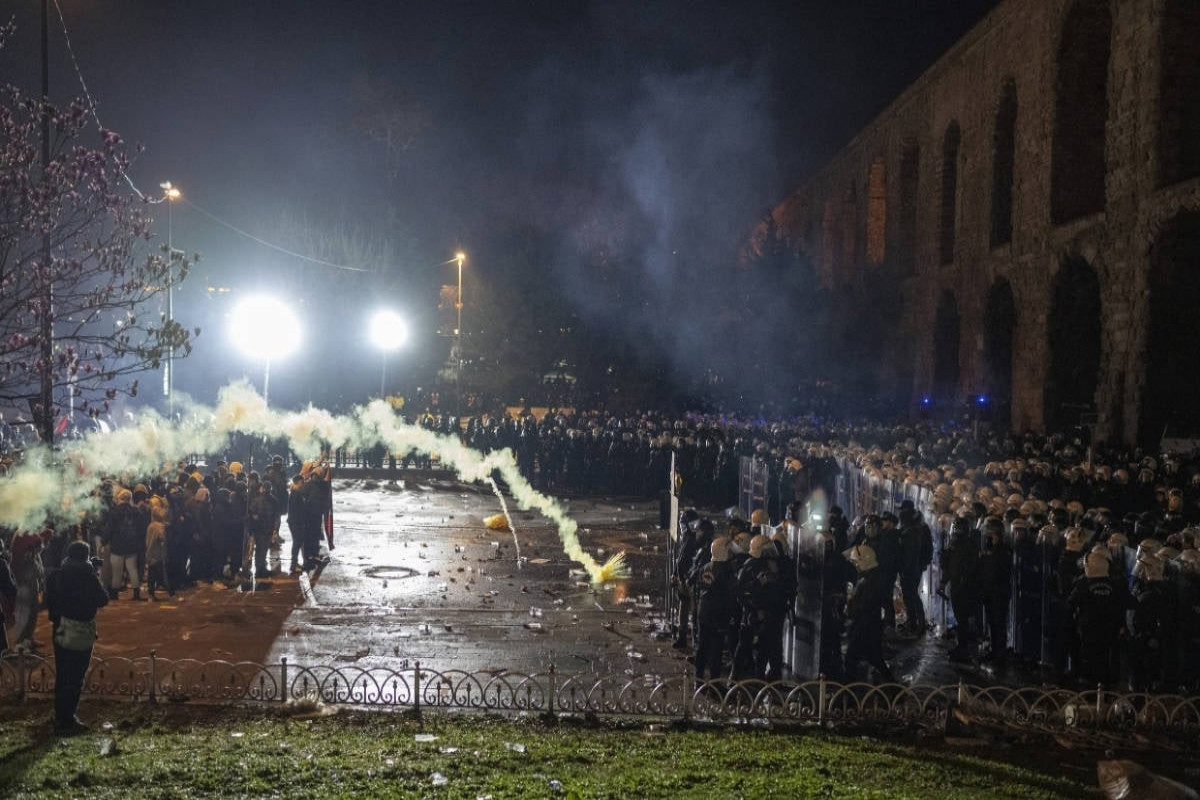 Turkish Interior Minister: During protests, 323 people were detained tonight
