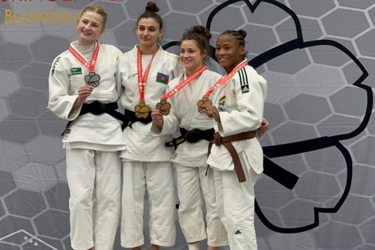 Azerbaijani female judoka takes gold in Germany