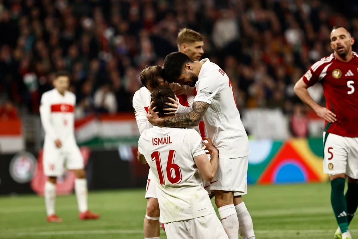 Türkiye thrashes Hungary 3-0, clinches historic promotion to UEFA Nations League A