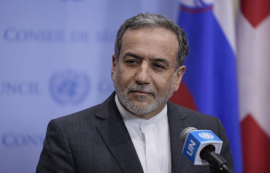 Iranian Foreign Minister Abbas Araghchi
