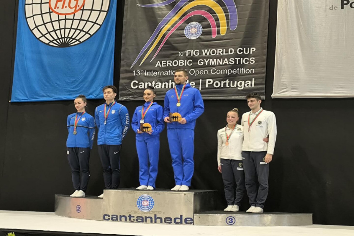 Azerbaijani gymnasts win gold medal at World Cup