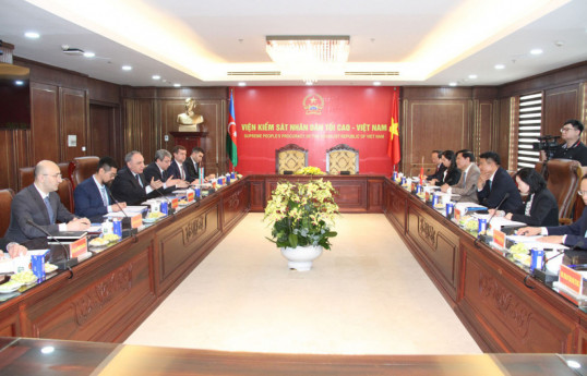 Azerbaijan and Vietnam Prosecutor Generals sign memorandum