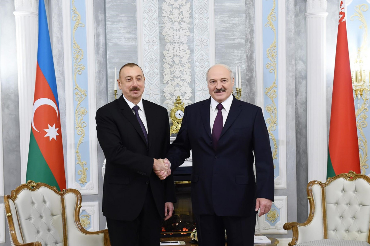 President Ilham Aliyev, President of the Republic of Belarus, Aleksandr Lukashenko