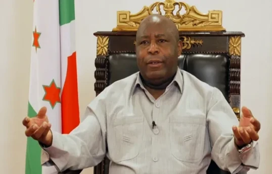 Burundi's President Évariste Ndayishimiye