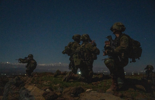 IDF says elite troops raided several weapons stores in south Syria
