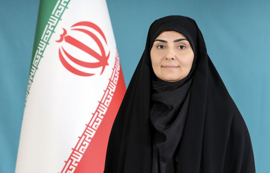 Iranian Minister of Roads and Urban Development, co-chair of the Iran-Azerbaijan Intergovernmental Joint Commission for Economic Cooperation, Ms. Farzana Sadiq