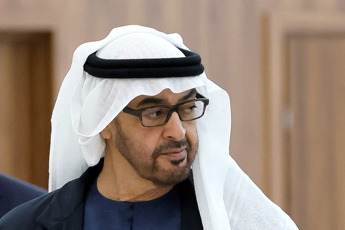United Arab Emirates President Sheikh Mohammed bin Zayed Al Nahyan