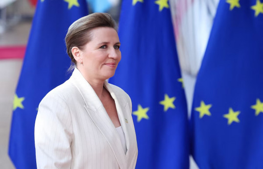 Denmark's Prime Minister Mette Frederiksen