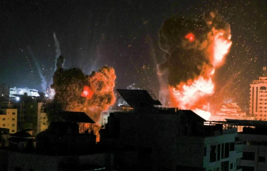 Israeli strikes on Gaza kill 11