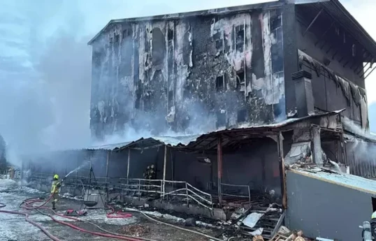 Hotel catches fire in Türkiye's Uludagh, 2 killed-UPDATED 
