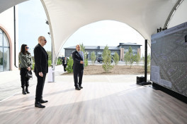 President Ilham Aliyev and First Lady Mehriban Aliyeva attended opening of the first phase of Sarijali Village in Aghdam-UPDATED 