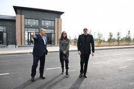 President Ilham Aliyev and First Lady Mehriban Aliyeva attended opening of the first phase of Sarijali Village in Aghdam-UPDATED 