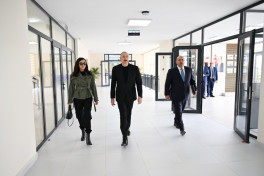 President Ilham Aliyev and First Lady Mehriban Aliyeva attended opening of the first phase of Sarijali Village in Aghdam-UPDATED 