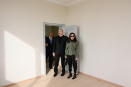 President Ilham Aliyev and First Lady Mehriban Aliyeva attended opening of the first phase of Sarijali Village in Aghdam-UPDATED 