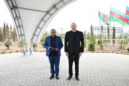 President Ilham Aliyev and First Lady Mehriban Aliyeva attended opening of the first phase of Sarijali Village in Aghdam-UPDATED 