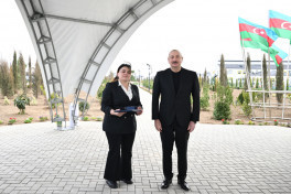 President Ilham Aliyev and First Lady Mehriban Aliyeva attended opening of the first phase of Sarijali Village in Aghdam-UPDATED 