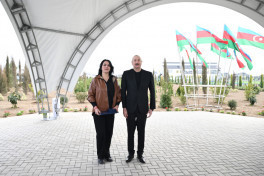 President Ilham Aliyev and First Lady Mehriban Aliyeva attended opening of the first phase of Sarijali Village in Aghdam-UPDATED 