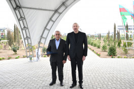 President Ilham Aliyev and First Lady Mehriban Aliyeva attended opening of the first phase of Sarijali Village in Aghdam-UPDATED 