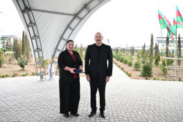 President Ilham Aliyev and First Lady Mehriban Aliyeva attended opening of the first phase of Sarijali Village in Aghdam-UPDATED 