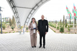 President Ilham Aliyev and First Lady Mehriban Aliyeva attended opening of the first phase of Sarijali Village in Aghdam-UPDATED 