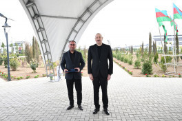 President Ilham Aliyev and First Lady Mehriban Aliyeva attended opening of the first phase of Sarijali Village in Aghdam-UPDATED 