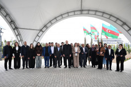 President Ilham Aliyev and First Lady Mehriban Aliyeva attended opening of the first phase of Sarijali Village in Aghdam-UPDATED 