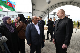 President Ilham Aliyev and First Lady Mehriban Aliyeva attended opening of the first phase of Sarijali Village in Aghdam-UPDATED 