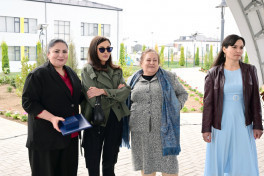 President Ilham Aliyev and First Lady Mehriban Aliyeva attended opening of the first phase of Sarijali Village in Aghdam-UPDATED 