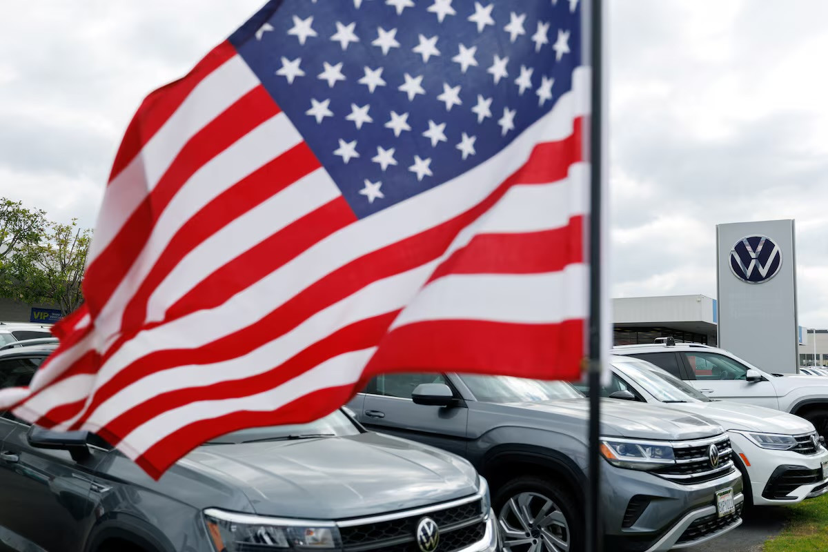 Canada will respond to Trump auto tariffs with its own trade actions, Carney says