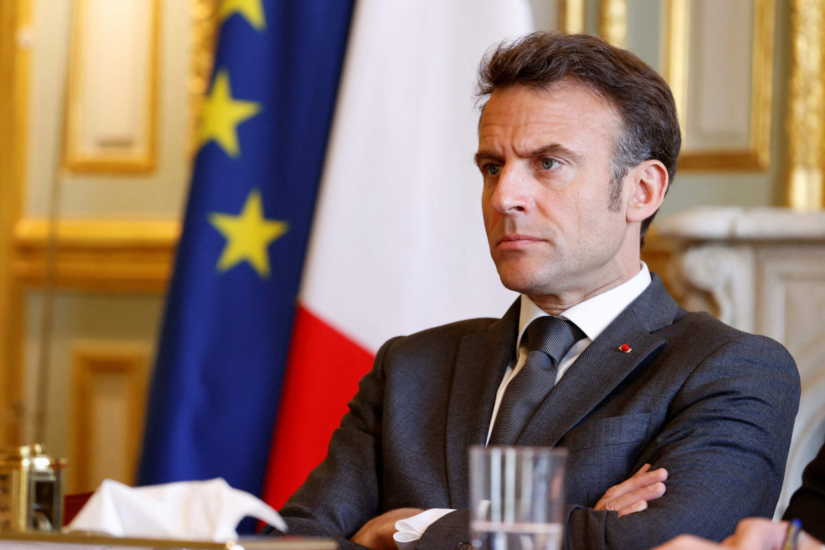 Emmanuel Macron, French President, Olaf Scholz, German Chencellor
