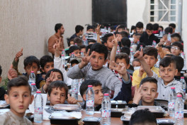 Azerbaijani Embassy in Syria organizes Iftar for 1,000 orphaned children in Damascus