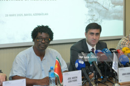 Baku hosts press conference on colonialism -PHOTO 