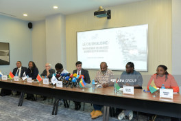 Baku hosts press conference on colonialism -PHOTO 