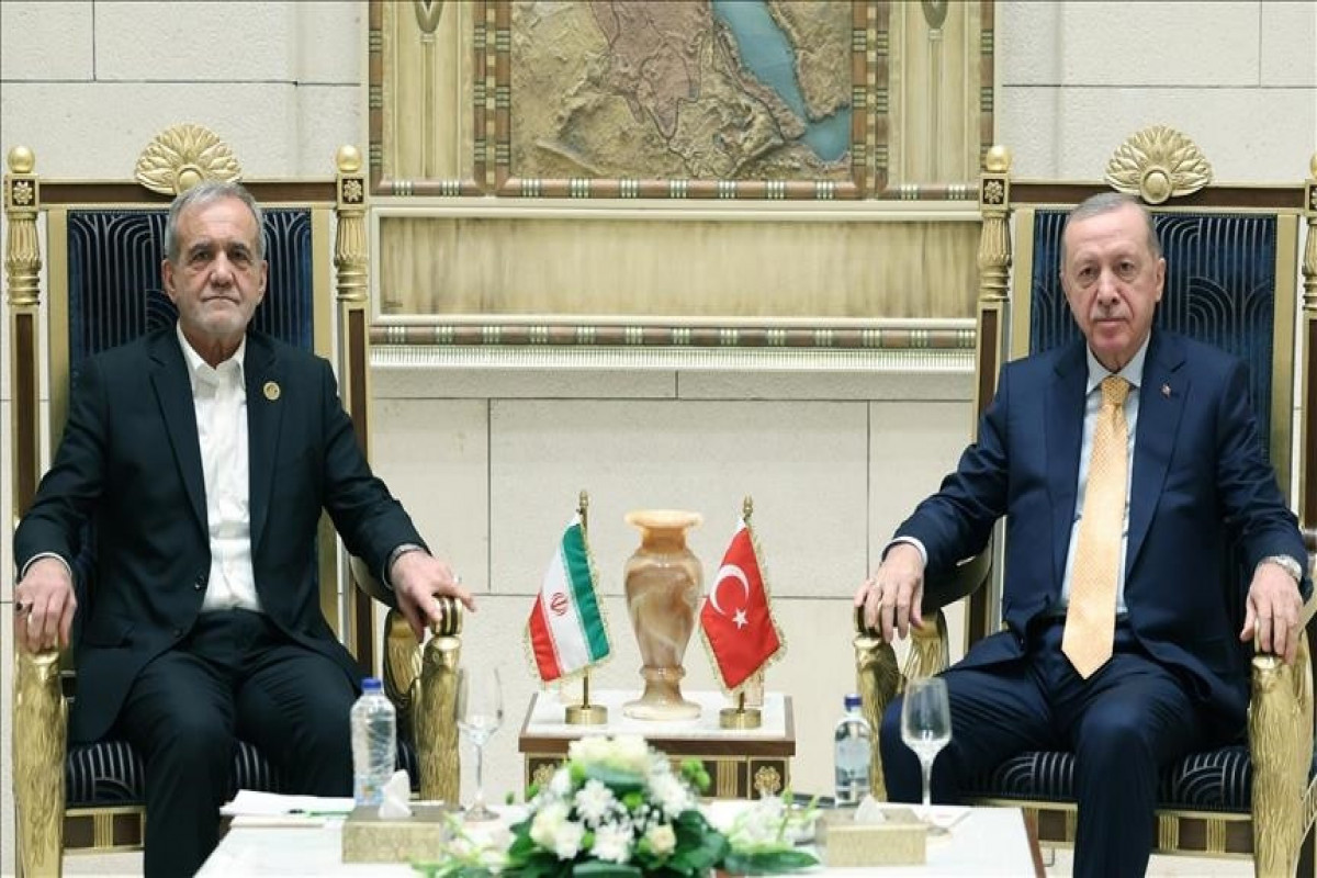 Masoud Pezeshkian, Recep Tayyip Erdogan