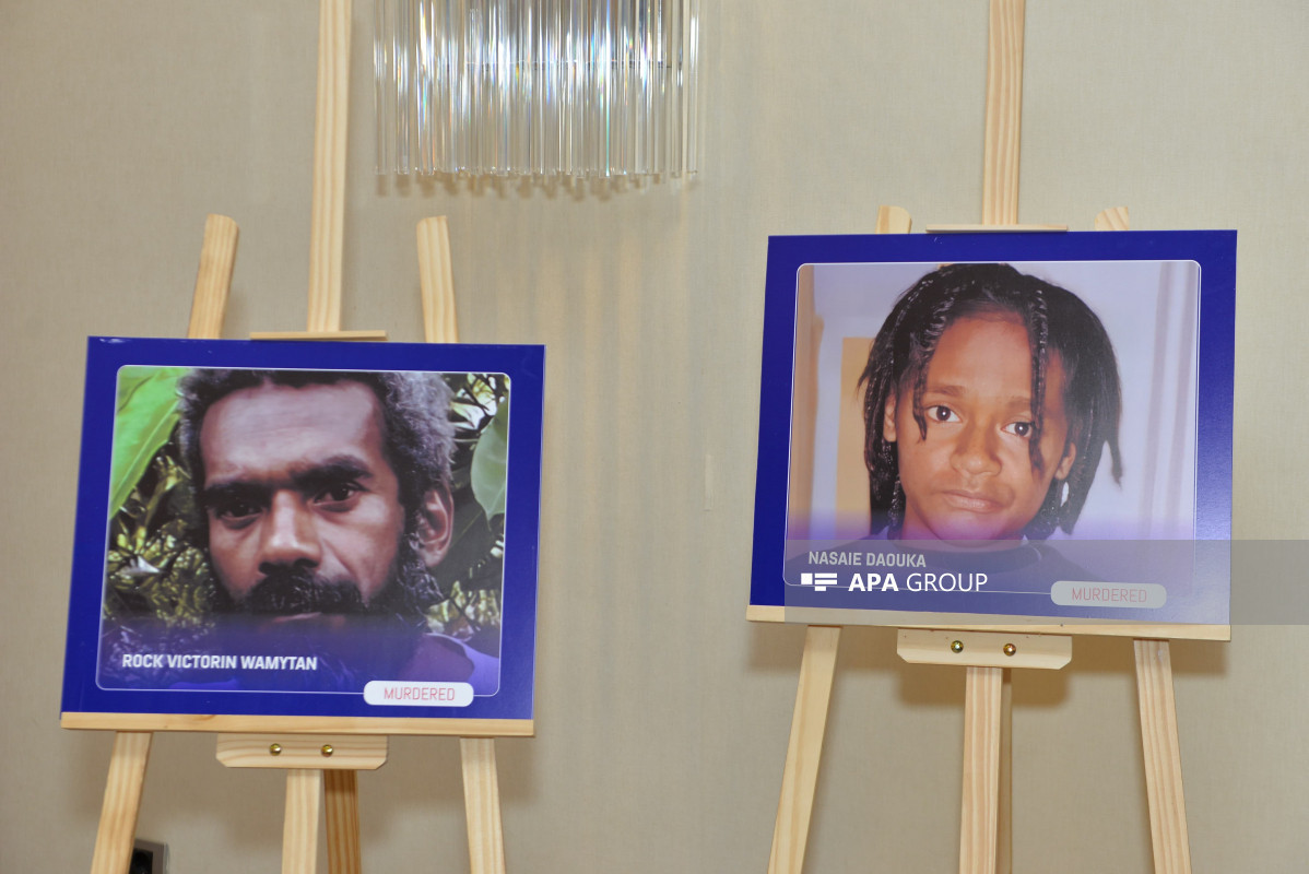 Exhibition held at international conference "Colonialism: Erasure of Religious and National Identity" in Baku -PHOTO 