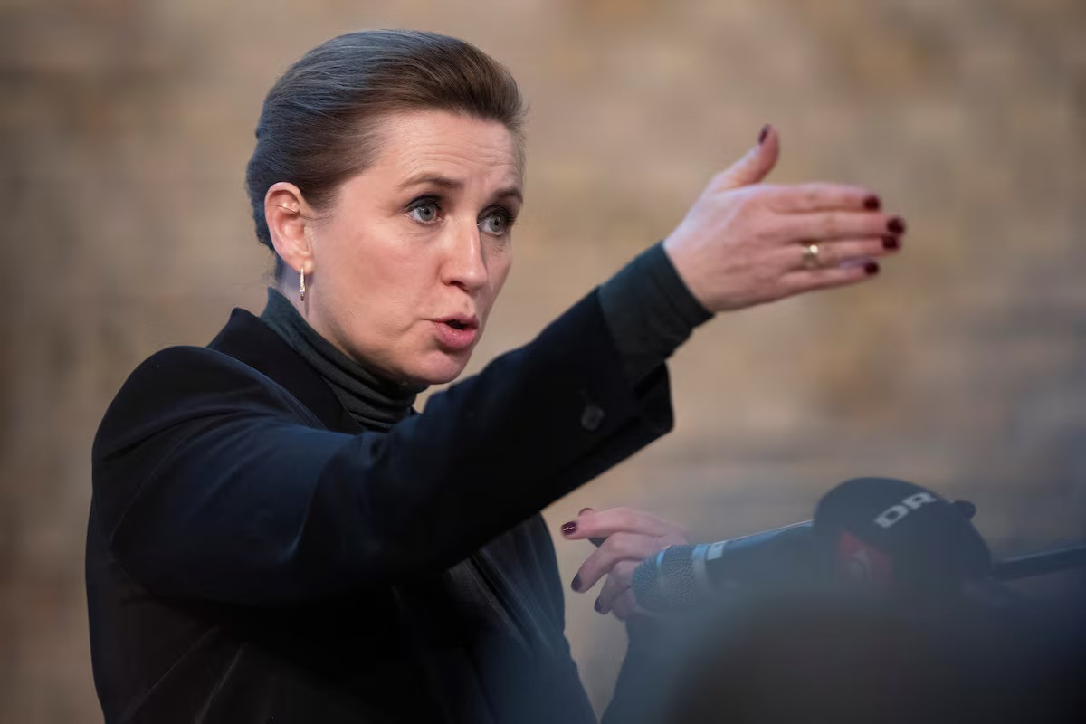 Danish Prime Minister Mette Frederiksen