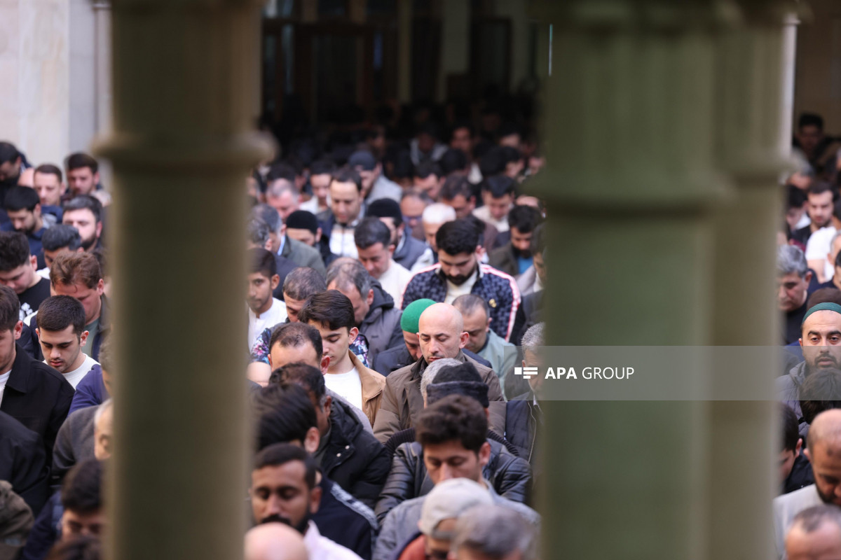 Eid prayers are being performed in mosques to mark the end of the month of Ramadan-PHOTOSESSION 