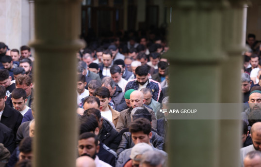 Eid prayers are being performed in mosques to mark the end of the month of Ramadan-PHOTOSESSION 