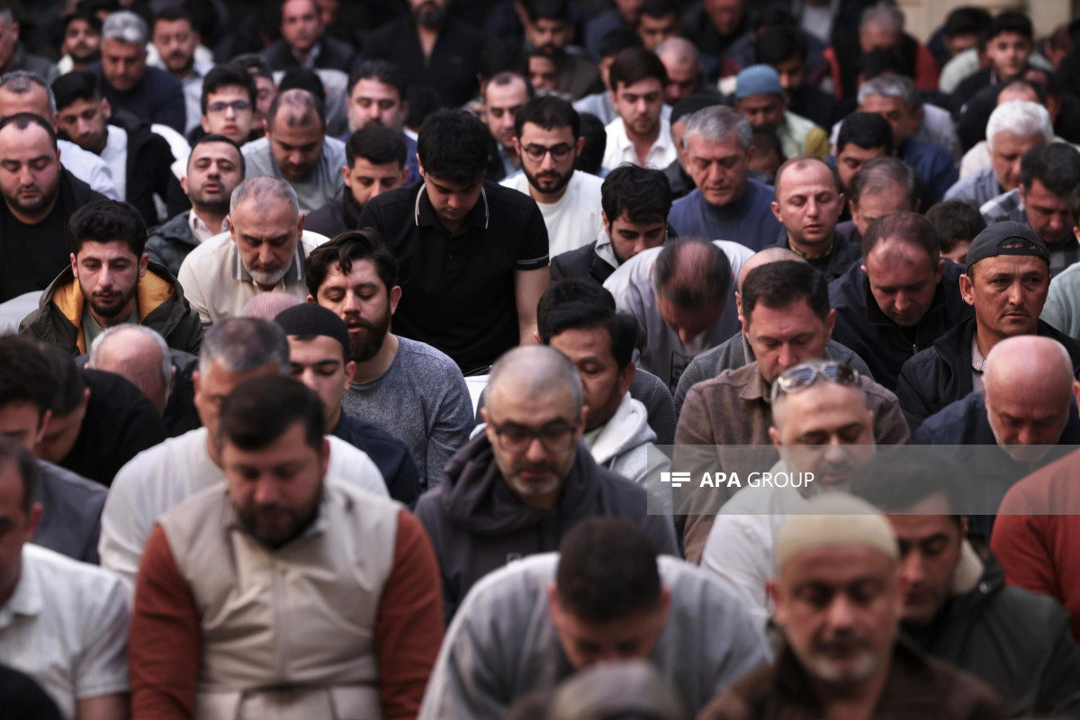 Eid prayers are being performed in mosques to mark the end of the month of Ramadan-PHOTOSESSION 