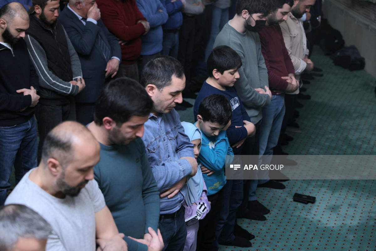 Eid prayers are being performed in mosques to mark the end of the month of Ramadan-PHOTOSESSION 