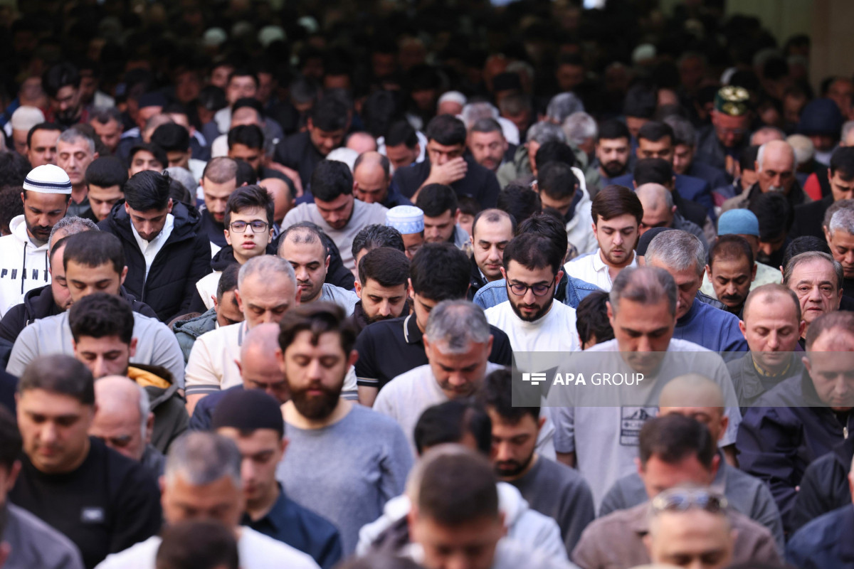 Eid prayers are being performed in mosques to mark the end of the month of Ramadan-PHOTOSESSION 