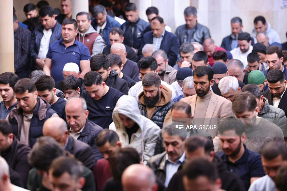 Eid prayers are being performed in mosques to mark the end of the month of Ramadan-PHOTOSESSION 