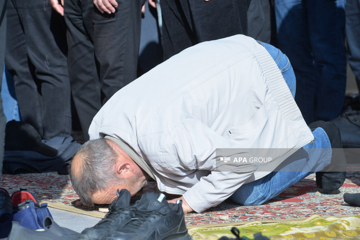 Eid prayers are being performed in mosques to mark the end of the month of Ramadan-PHOTOSESSION 