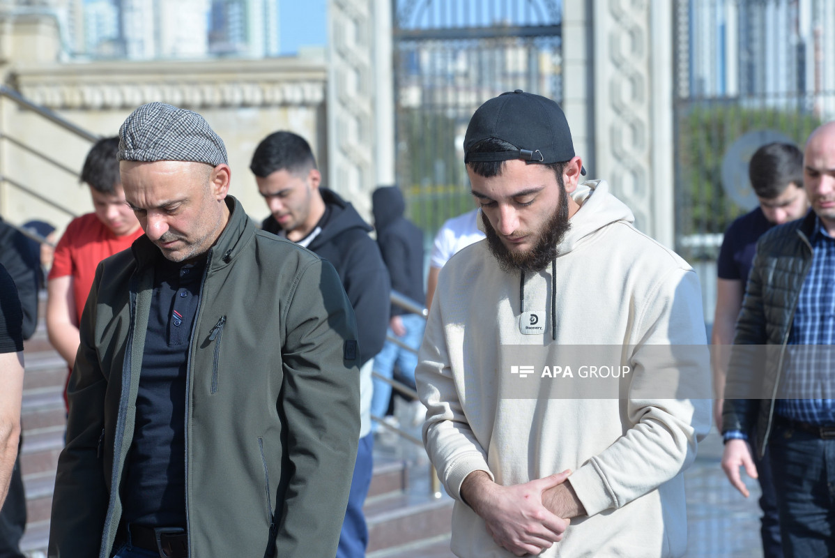 Eid prayers are being performed in mosques to mark the end of the month of Ramadan-PHOTOSESSION 