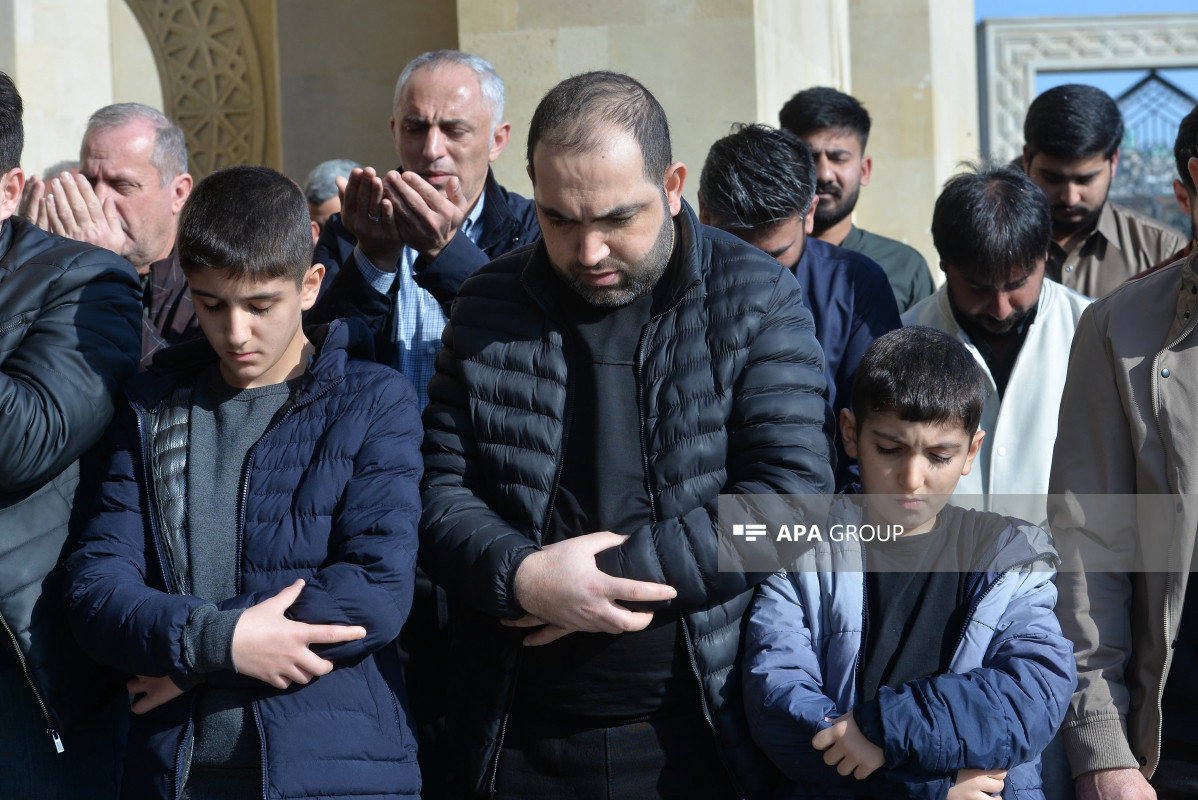 Eid prayers are being performed in mosques to mark the end of the month of Ramadan-PHOTOSESSION 