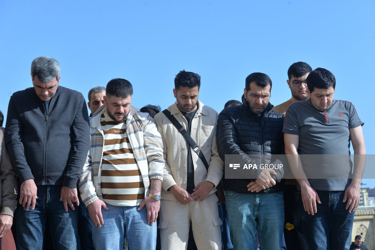 Eid prayers are being performed in mosques to mark the end of the month of Ramadan-PHOTOSESSION 