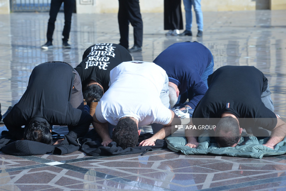 Eid prayers are being performed in mosques to mark the end of the month of Ramadan-PHOTOSESSION 