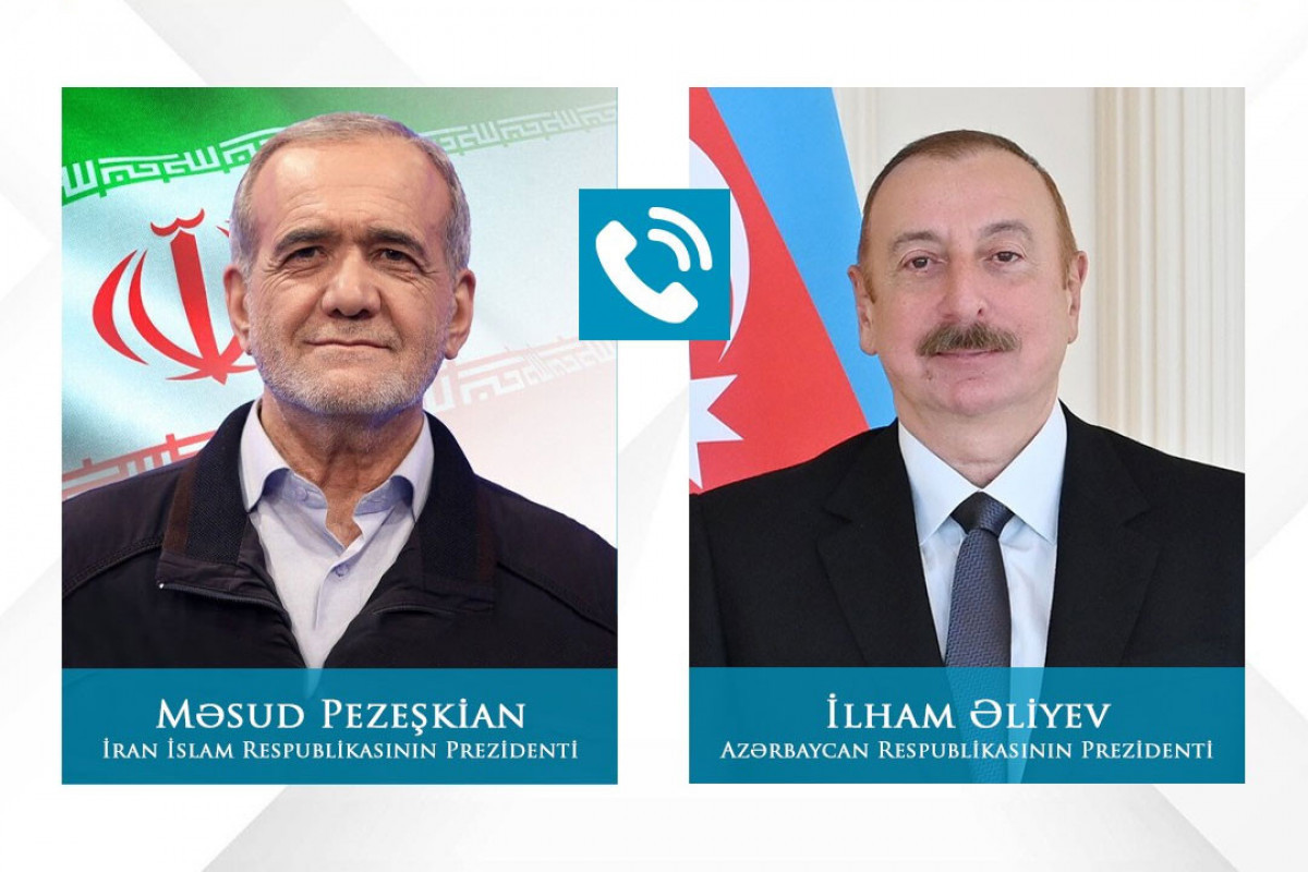 Presidents of Azerbaijan, Iran hold phone conversation