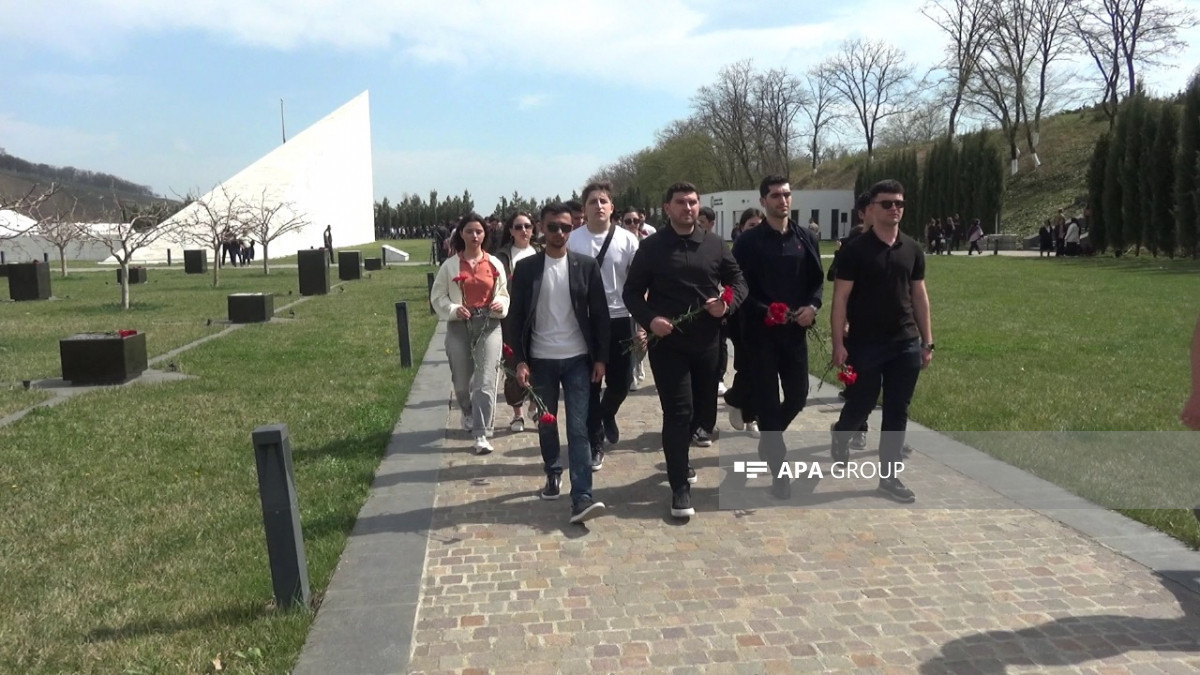 Azerbaijan honors genocide victims at Guba Memorial on 107th anniversary -PHOTO 